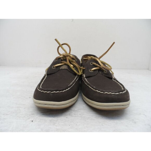 Sperry Women's 2 Eye Lace Up Boat Shoe STS81357 Brown Size 6M - Picture 2 of 8